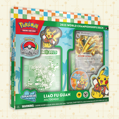 2025 Pokemon TCG World Championships Decks-- LIAO FU GUAN